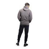 BAUER FLC 3D FULL ZIP HOODIE - GREY