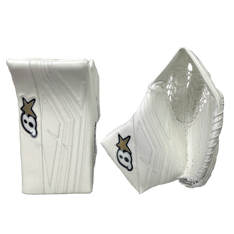 BRIAN'S ICONIK X SENIOR GOALIE CATCHER & BLOCKER SET