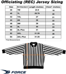 FORCE ADULT REC REFEREE JERSEY