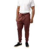 BAUER FLC WARMTH KNIT JOGGER SENIOR - BURGUNDY