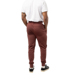 BAUER FLC WARMTH KNIT JOGGER SENIOR - BURGUNDY