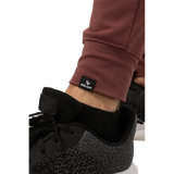 BAUER FLC WARMTH KNIT JOGGER SENIOR - BURGUNDY