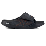 OOFOS NEXT GAME SPORT FLEX SLIDE - BLACK