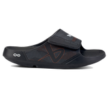 OOFOS NEXT GAME SPORT FLEX SLIDE - BLACK