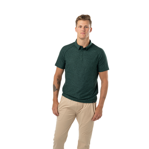 BAUER FLC FLOW PERFORMANCE POLO - GREEN