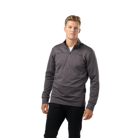 BAUER FLC SHOWSTOPPER 1/4 ZIP SWEATER - SHARK