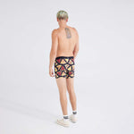 SAXX DROPTEMP BOXER BRIEF FLY - ANYWAY U SLICE IT - BLACK