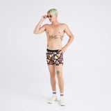 SAXX DROPTEMP BOXER BRIEF FLY - ANYWAY U SLICE IT - BLACK