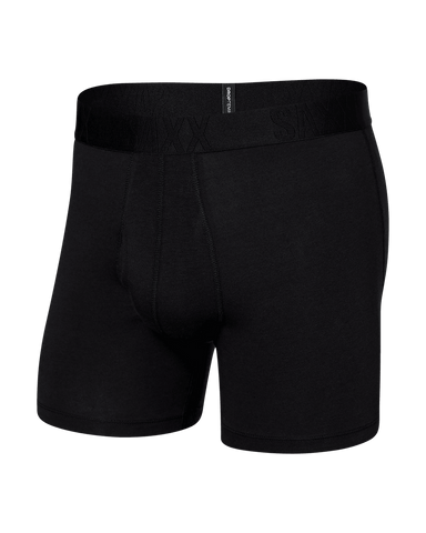 SAXX DROP TEMP BOXER BRIEF FLY - BLACK