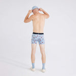 SAXX DROPTEMP BOXER BRIEF FLY - HOCKEY HEROES-DUSTY BLUE