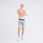 SAXX DROPTEMP BOXER BRIEF FLY - HOCKEY HEROES-DUSTY BLUE