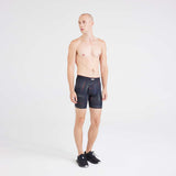 SAXX MULTI-SPORT MESH BOXER BRIEF FLY - OPTIC GRID-BLACK