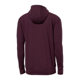 SAXX TRAILZER FULL ZIP HOODIE - BURNT PLUM