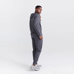 SAXX TRAILZER FULL ZIP HOODIE - GRAPHITE