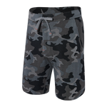 SAXX SNOOZE SHORT SUPERSIZE CAMO -DARK CHARCOAL