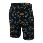 SAXX SNOOZE SHORT - SUNSET CREST-BLACK