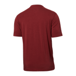 SAXX DROPTEMP COOLING COTTON T-SHIRT - RED CLAY