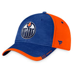 FANATICS NHL DRAF AUTHENTIC PRO RINK CAMO FLEX HAT - EDMONTON