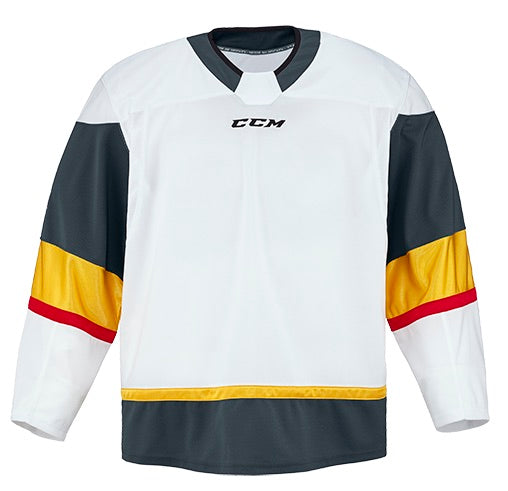 White New Adult Small CCM 8000 Jersey | SidelineSwap