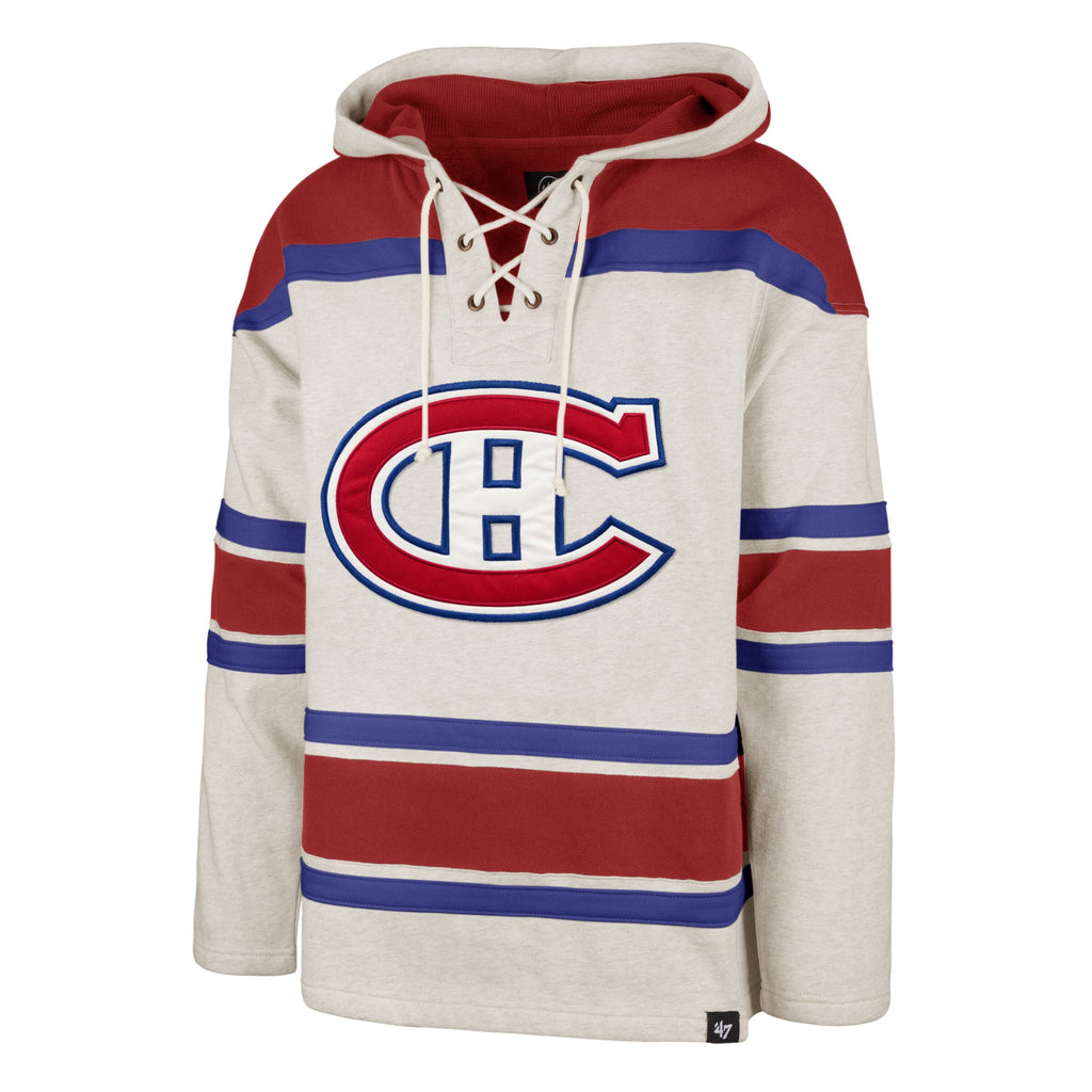 '47 Brand NHL Edmonton Oilers Lacer Hoody Jersey
